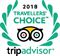 TripAdvisor Travellers' Choice 2018